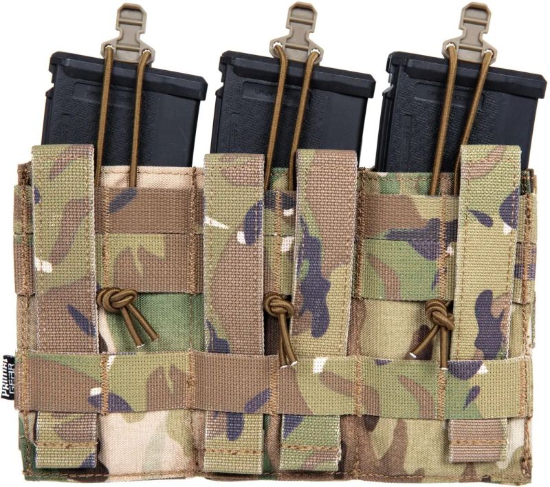 PRIMAL GEAR Triple universal mag pouch - multicam