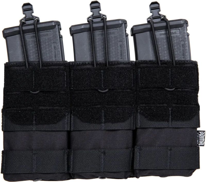 PRIMAL GEAR Triple universal mag pouch - black