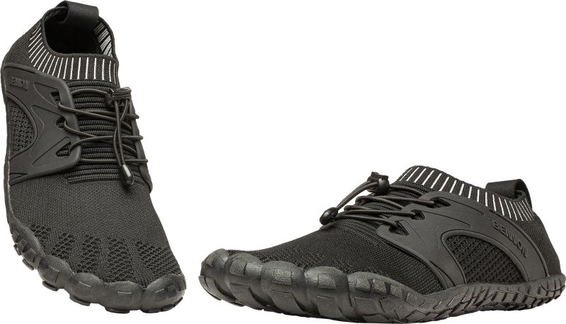 BENNON Poltopánky BOSKY Barefoot - black (0938060060)