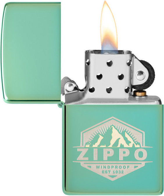 ZIPPO Zapaľovač MOUNTAIN BADGE (66048)