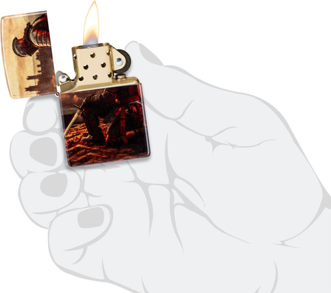 ZIPPO Zapaľovač MEDIEVAL KNIGHT (66052)