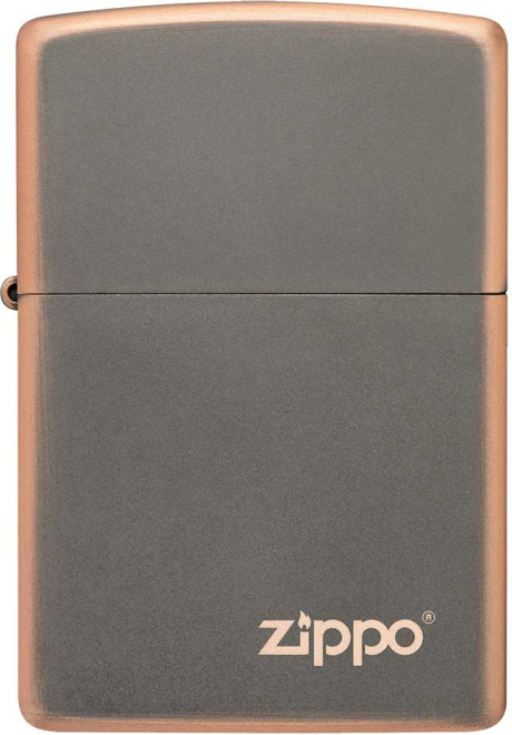 ZIPPO Zapaľovač RUSTIC BRONZE LOGO (27005)