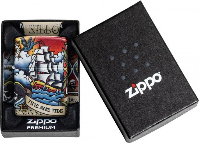 ZIPPO Zapaľovač NAUTICAL TATTOO DESIGN (26033)