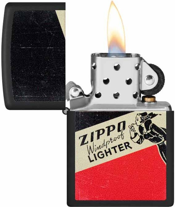 ZIPPO Zapaľovač WINDY RETRO DESIGN (26858)