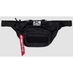 ALPHA INDUSTRIES Ľadvinka Tactical Waist Bag - black (128925/03)