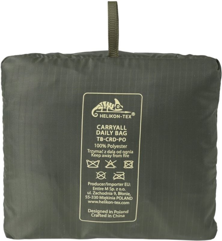 HELIKON Taška Carryall Daily Bag - olive green (TB-CRD-PO-02)