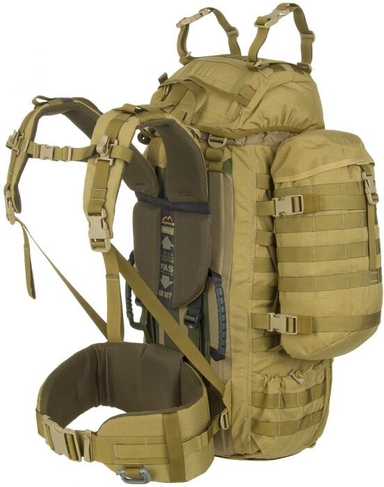 WISPORT Batoh Raccoon 65L - coyote