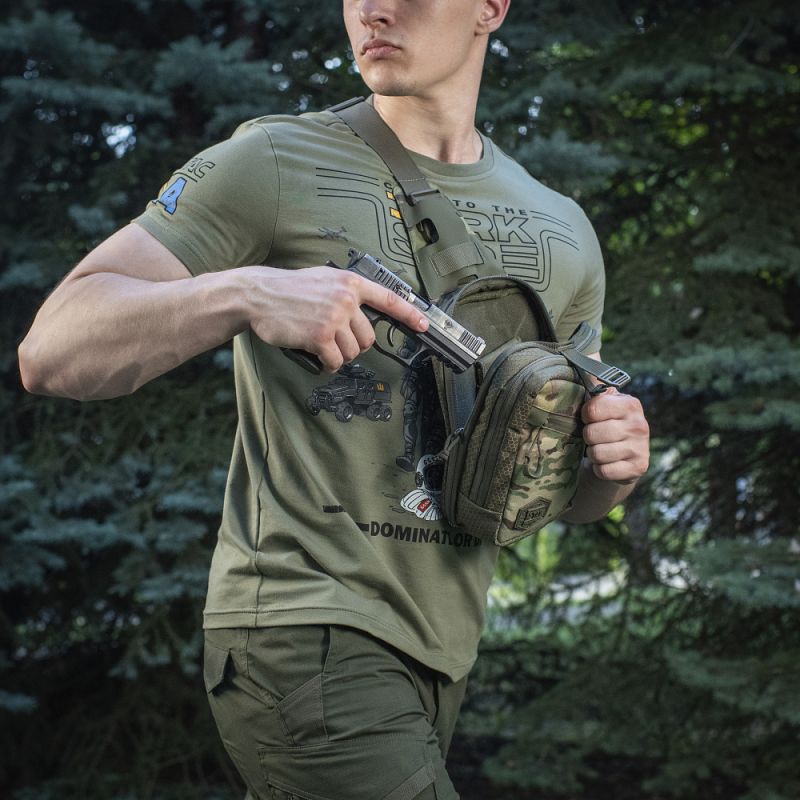 M-TAC Taška na plece pre skryté nosenie zbrane Elite Hex - multicam/ranger green (10175238)