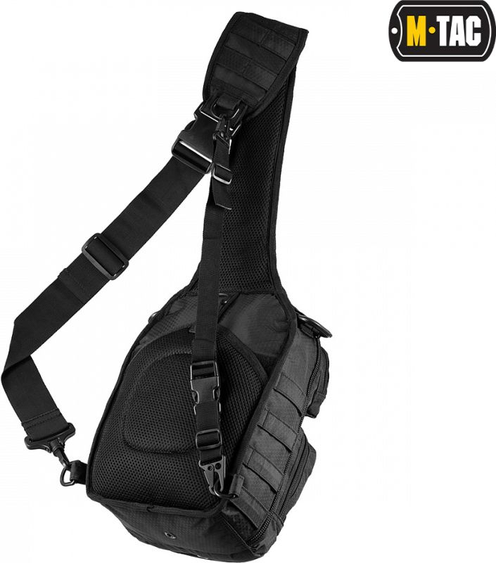 M-TAC Taška cez rameno Urban Line City Hunter - black (GB0306-BK)