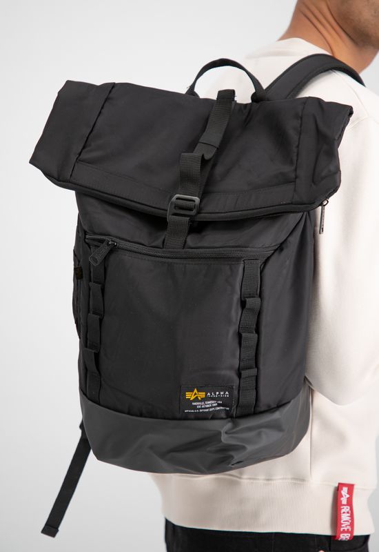 ALPHA INDUSTRIES Batoh Crew RT Bag - čierny (126941/03)