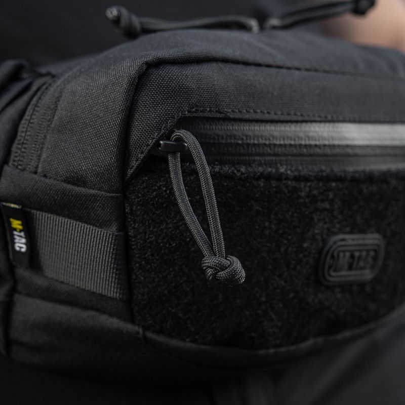 M-TAC Ľadvinka Tactical Waist Bag Gen.II - black (LT-2259)