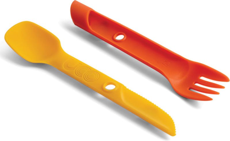 UCO Príbor Switch Spork Set - yellow / orange (UCO00390)