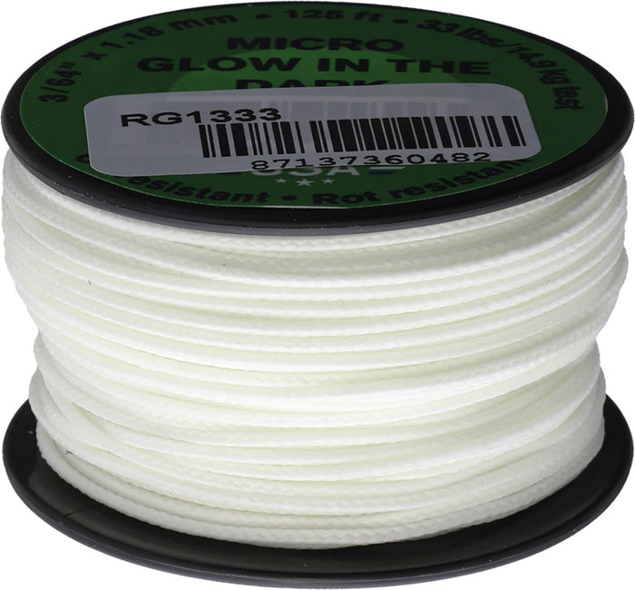 ATWOOD ROPE MFG Micro Cord Uber Glow 1.18mm x 30m (RG1333)