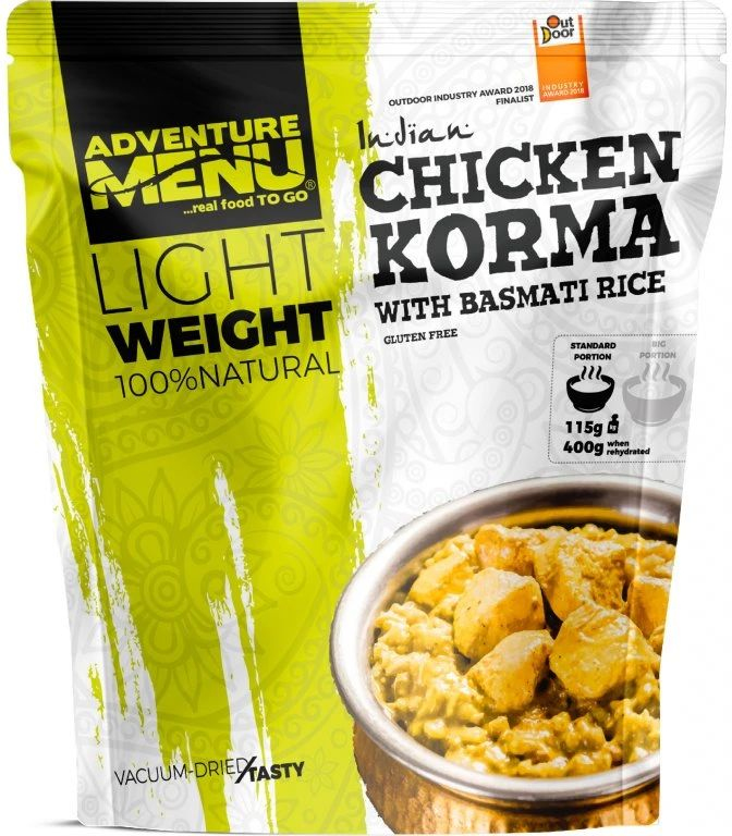 ADVENTURE MENU Light Kura Korma s ryžou basmati 110g/400g