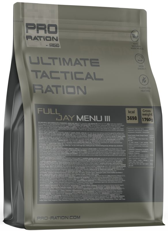 ADVENTURE MENU MRE Ultimate Tactical Ration FULL DAY MENU I