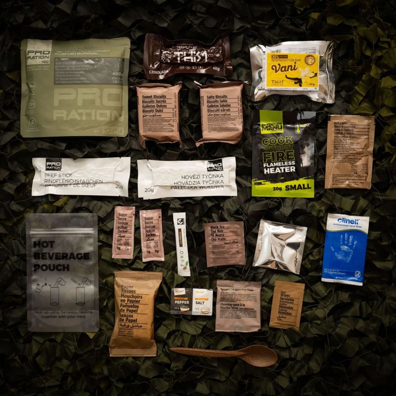 ADVENTURE MENU MRE Ultimate Tactical Ration HALF DAY MENU I