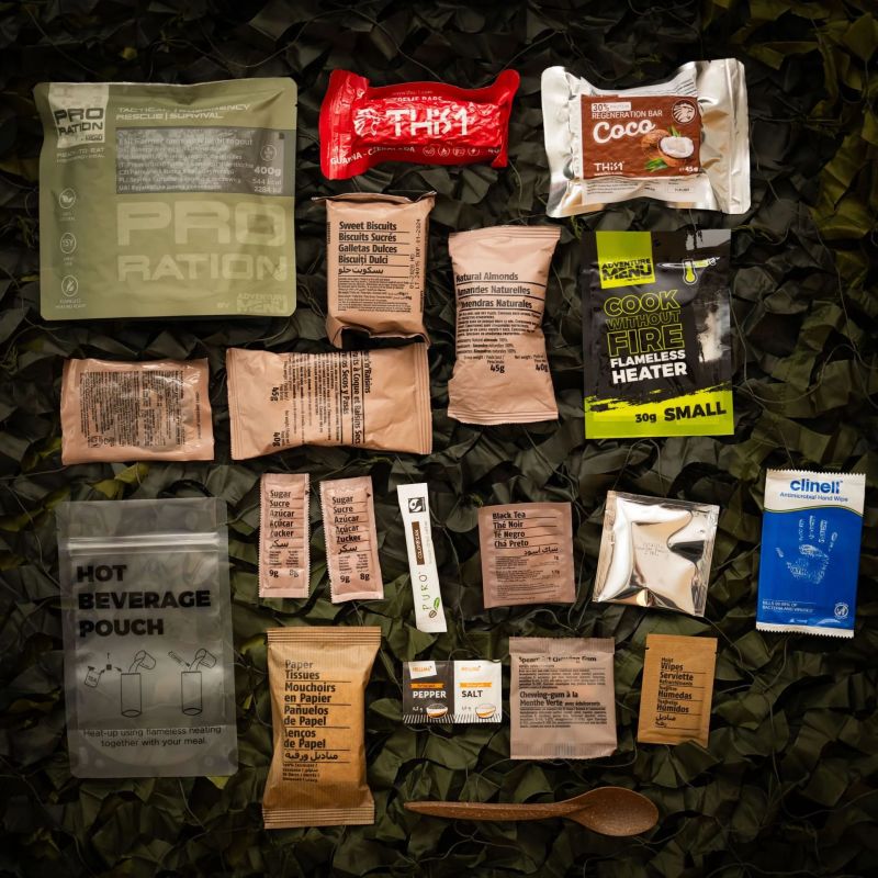 ADVENTURE MENU MRE Ultimate Tactical Ration HALF DAY MENU II