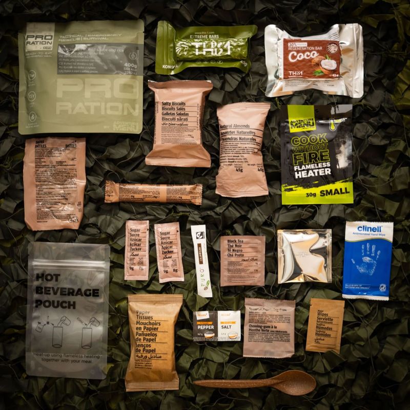 ADVENTURE MENU MRE Ultimate Tactical Ration HALF DAY MENU III