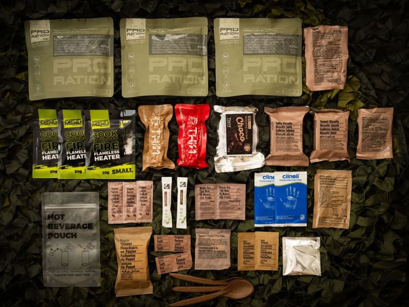 ADVENTURE MENU MRE Ultimate Tactical Ration FULL DAY MENU II