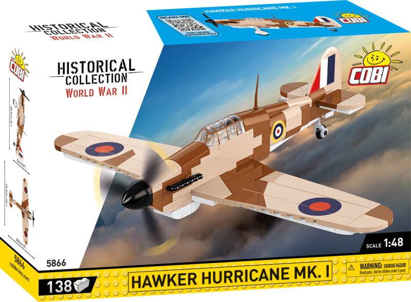 COBI Stavebnica HC WW2 Hawker Hurricane Mk.1 (COBI-5866)