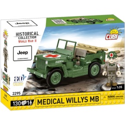 COBI Stavebnica HC WW2 Medical Willys MB (COBI-2295)
