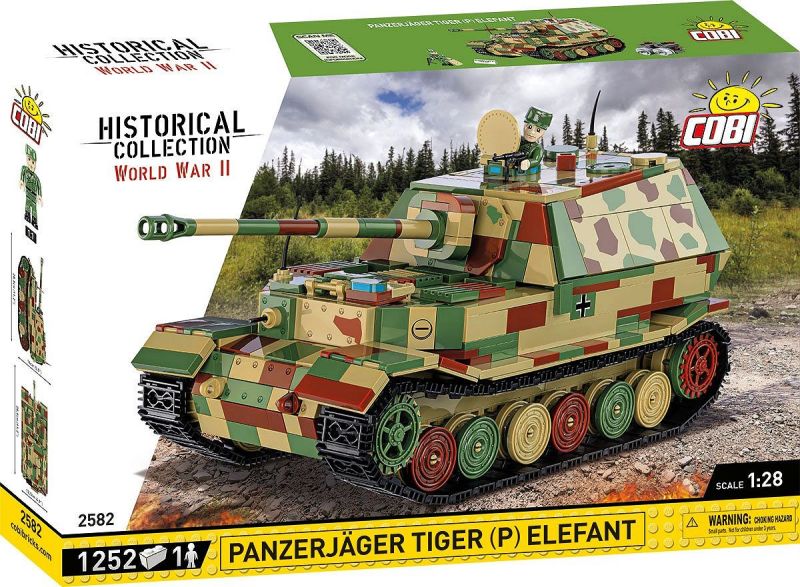 COBI Stavebnica HC WW2 Panzerjäger Tiger (P) Elefant (COBI-2582)