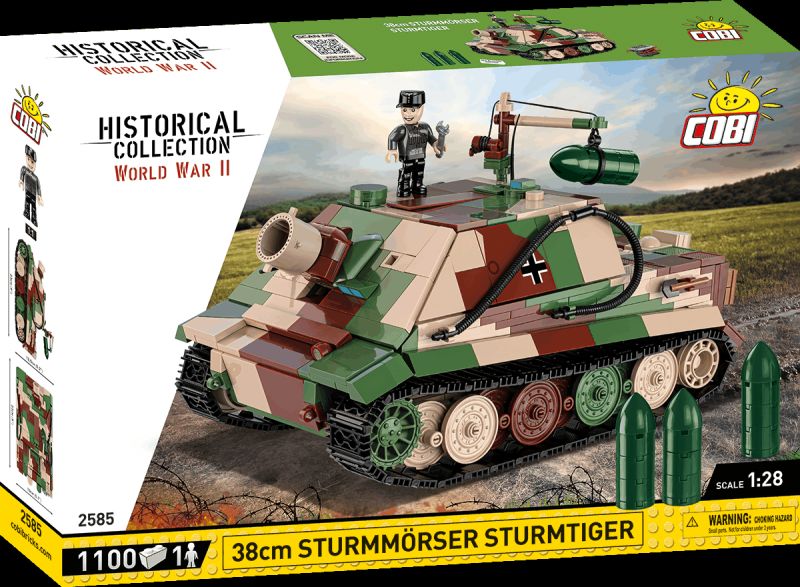 COBI Stavebnica HC WW2 38 cm Sturmmörser Sturmtiger (COBI-2585)