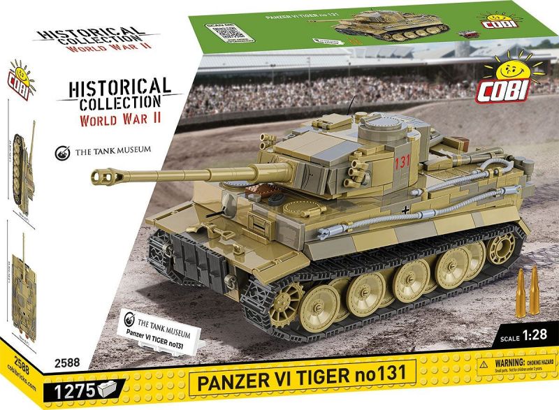 COBI Stavebnica HC WW2 Panzer VI Tiger no131 (COBI-2588)