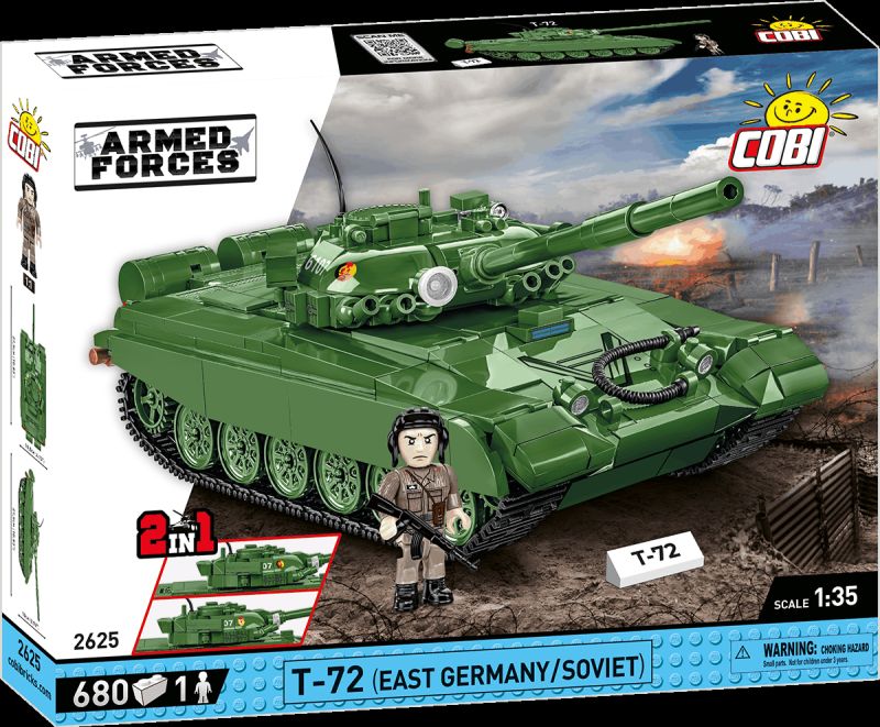 COBI Stavebnica AF T-72 (East Germany/Soviet) (COBI-2625)