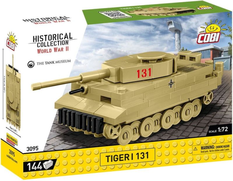 COBI Stavebnica HC WW2 Tiger I 131 1:72 (COBI-3095)