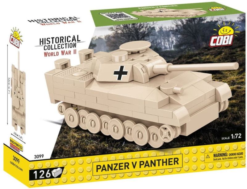 COBI Stavebnica HC WW2 Panzer V Panther 1:72 (COBI-3099)