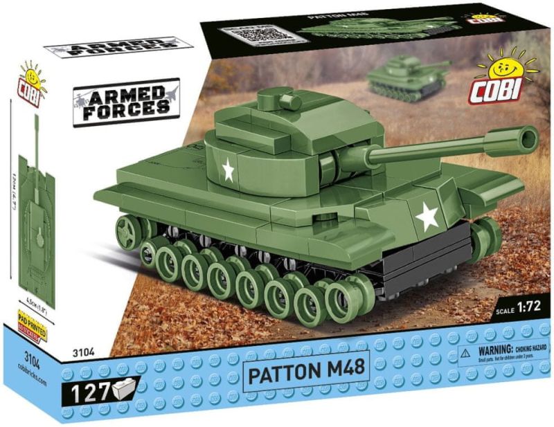 COBI Stavebnica AF Patton M48 1:72 (COBI-3104)