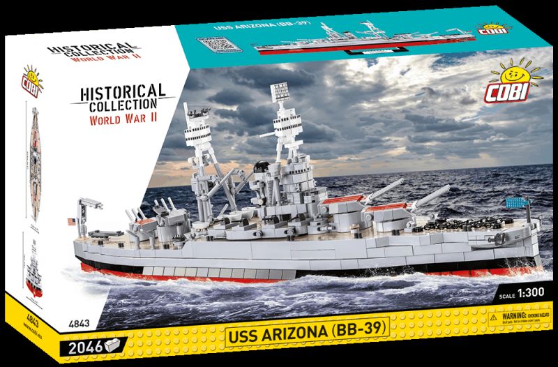 COBI Stavebnica HC WW2 USS Arizona (BB-39) (COBI-4843)