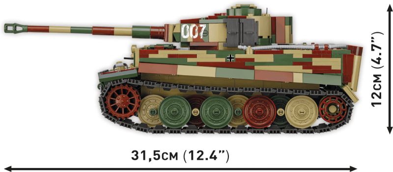 COBI Stavebnica HC WW2 Panzerkampfwagen VI Tiger I Ausf. E - Executive Edition (COBI-2587)