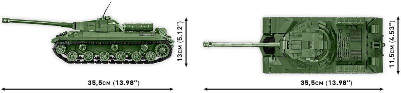 COBI Stavebnica HC WW2 IS-3 Soviet Heavy Tank (COBI-2590)