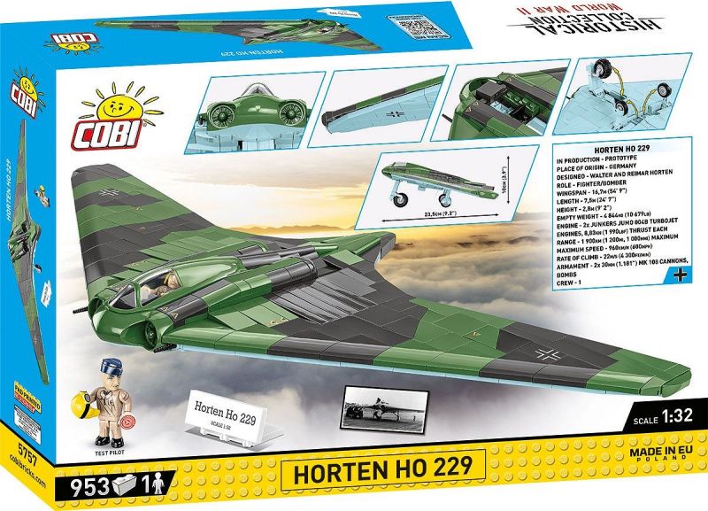 COBI Stavebnica HC WW2 Horten Ho 229 (COBI-5757)