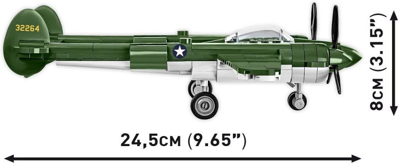 COBI Stavebnica HC WW2 Lockheed P-38 Lightning (COBI-5882)