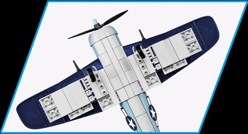 COBI Stavebnica HC WW2 Grumman F6F Hellcat (COBI-5883)