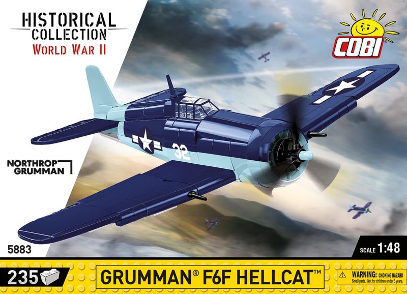 COBI Stavebnica HC WW2 Grumman F6F Hellcat (COBI-5883)