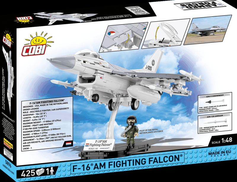 COBI Stavebnica AF F-16AM Fighting Falcon (COBI-5896)