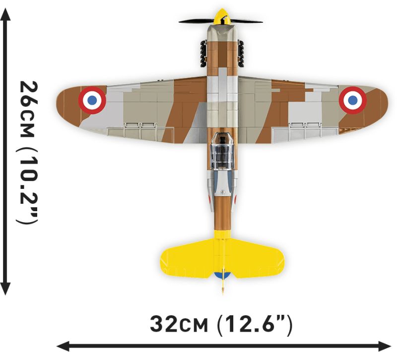 COBI Stavebnica HC WW2 Dewoitine D.520 (COBI-5734)