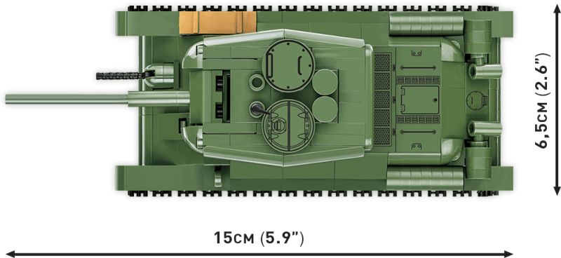 COBI Stavebnica WW2 T-34-85 (COBI-2716)