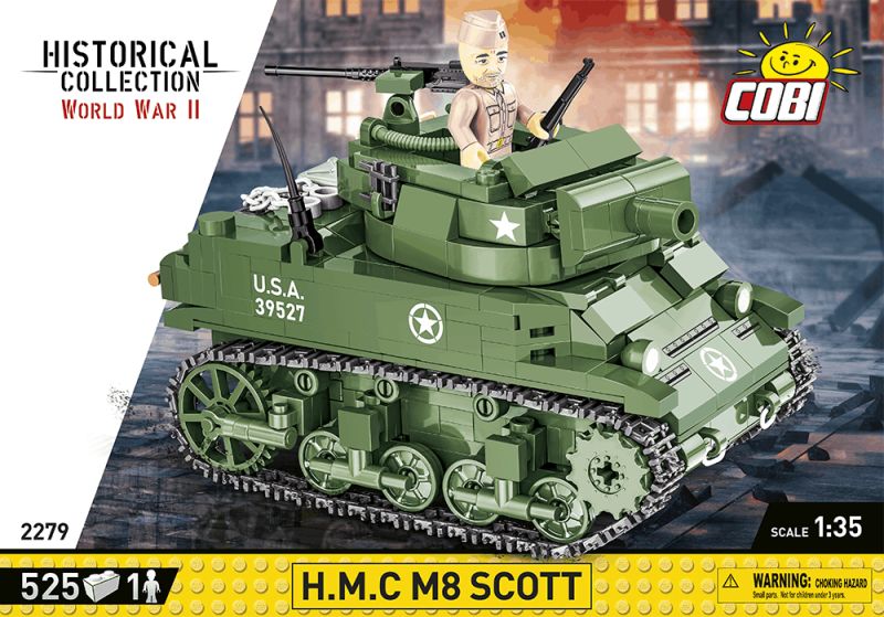 COBI Stavebnica HC WW2 H.M.C M8 Scott (COBI-2279)