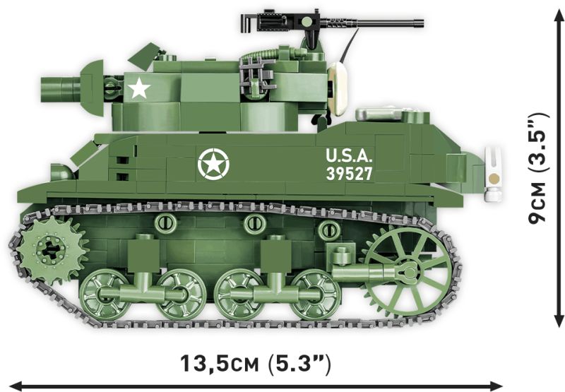 COBI Stavebnica HC WW2 H.M.C M8 Scott (COBI-2279)