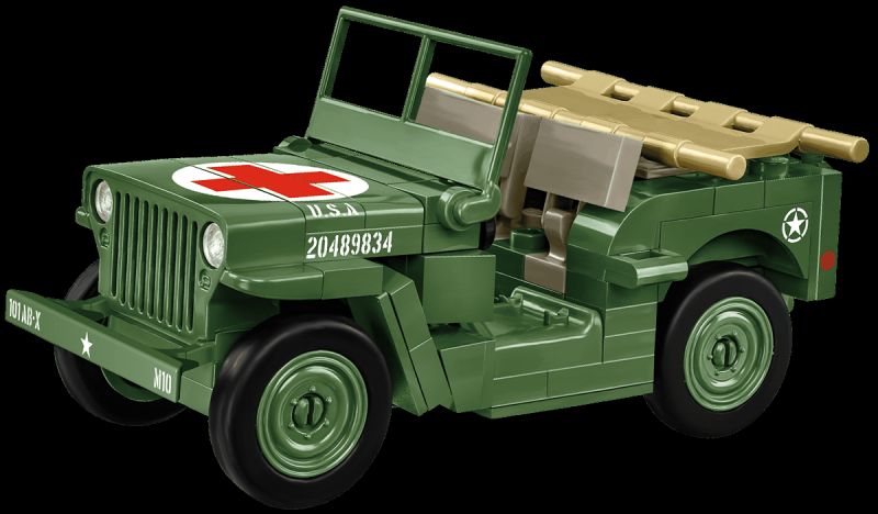 COBI Stavebnica HC WW2 Medical Willys MB (COBI-2295)