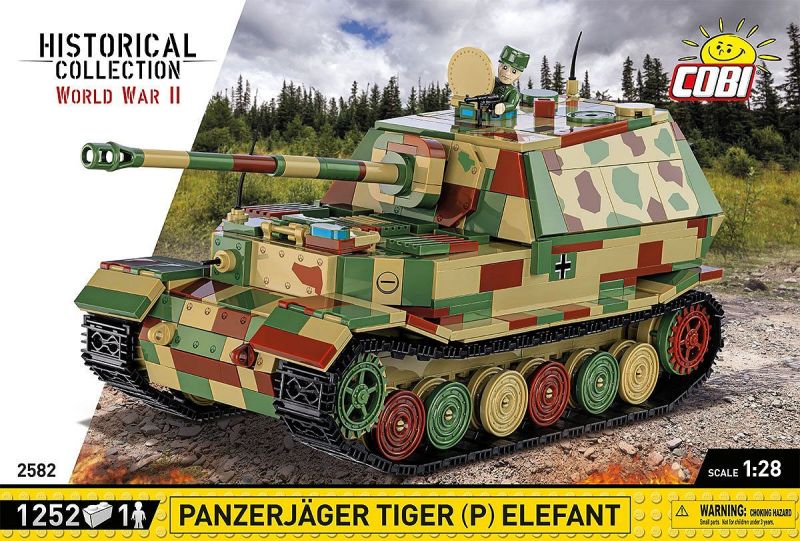 COBI Stavebnica HC WW2 Panzerjäger Tiger (P) Elefant (COBI-2582)