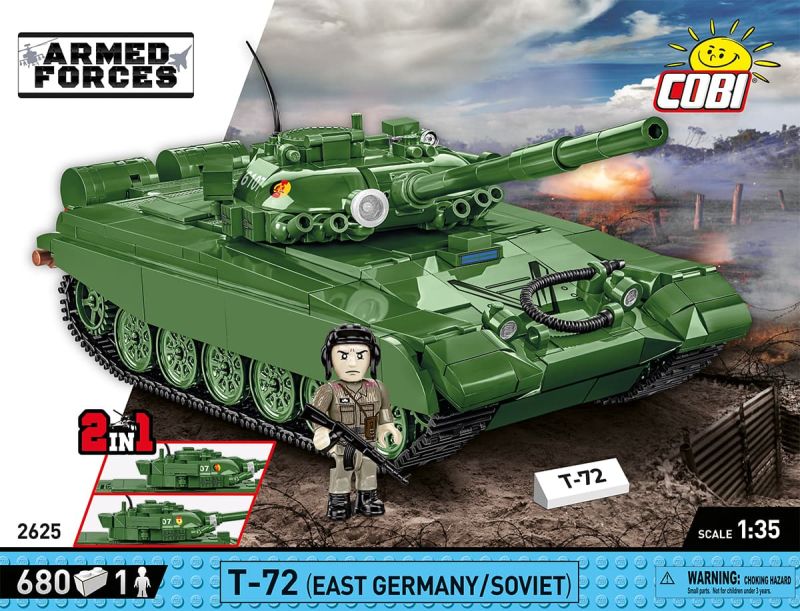 COBI Stavebnica AF T-72 (East Germany/Soviet) (COBI-2625)