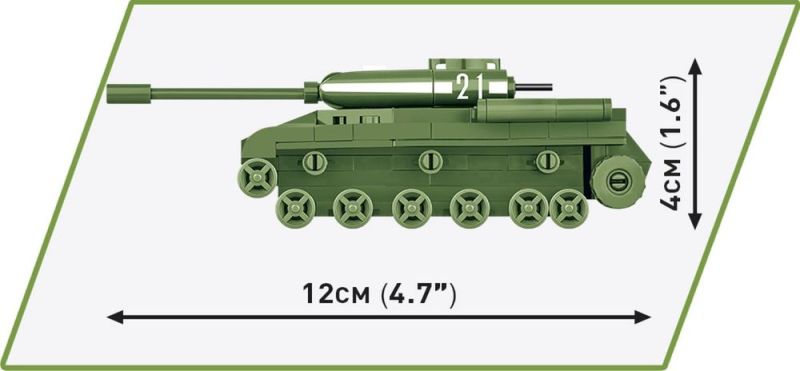 COBI Stavebnica HC WW2 IS-2 1:72 (COBI-3098)