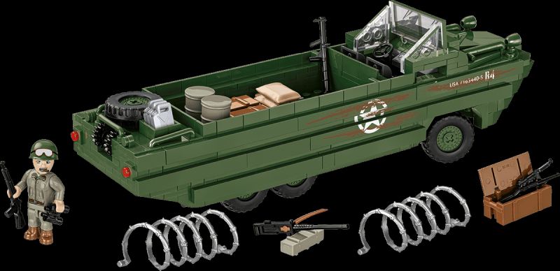 COBI Stavebnica HC WW2 DUKW Amphibia (COBI-3110)