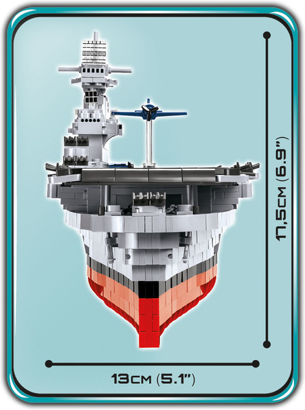 COBI Stavebnica HC WW2 USS Enterprise (CV-6) (COBI-4815)